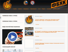 Tablet Screenshot of dvbasket.ru